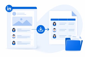 How to export LinkedIn comments for reporting and moderation records
