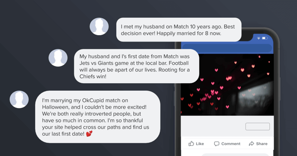 dating apps marketing comments