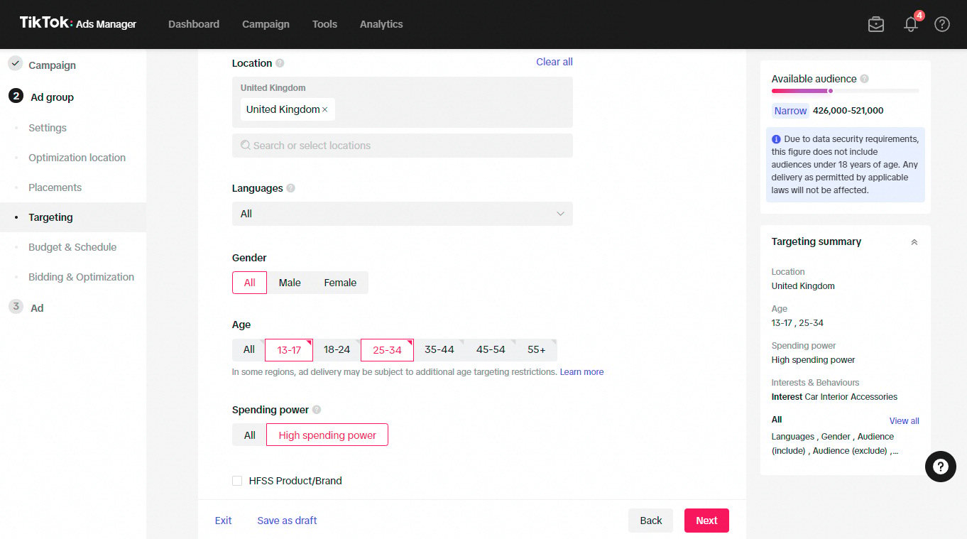 Optimized TikTok ad schedule for maximum engagement and ROI